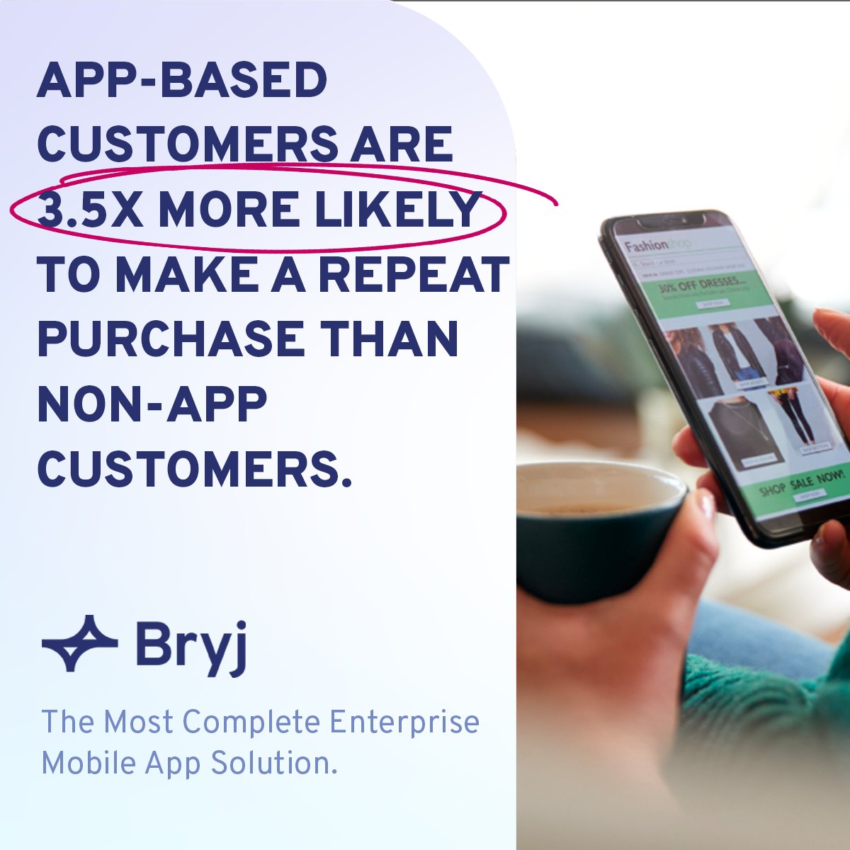 Bryj_ai's tweet image. Have an app that underperforming or just finally ready to move forward with a mobile app? @Bryj is the most complete enterprise mobile app solution that delivers faster and on budget in any app store with one subscription.
#mobileapps #appdevelopent
go.bryj.ai/3XXDgCr