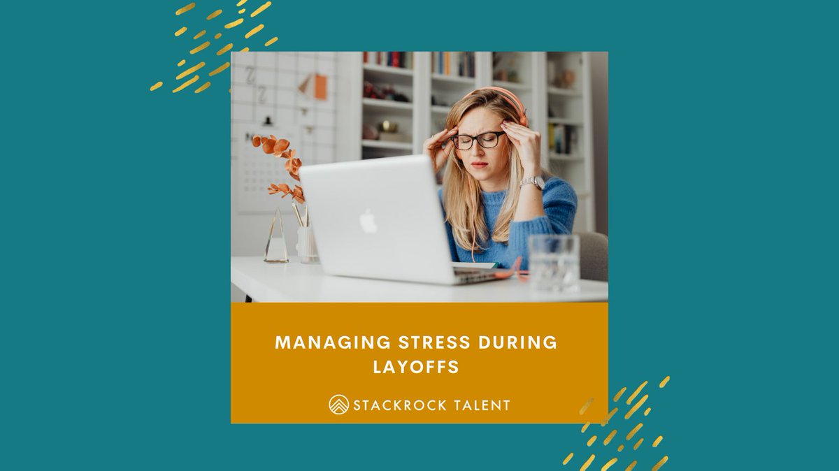 StackrockTalent's tweet photo. Tips for coping: 

- Maintain supportive relationships
- Nurture yourself
- Write down thoughts, feelings, and ideas
- Consider seeking professional help

#layoffs #layoffanxiety #tipsforcoping https://t.co/yaOWCFS0Uq