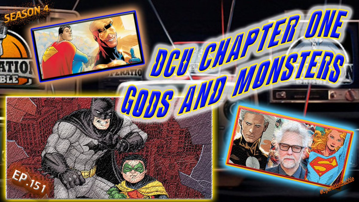 OperationBabble's tweet photo. We are back with a quick episode talking about the news from James Gunn about the new DCU lineup coming up. Check it out on your #podcast service of choice today or #youtube via the @mykeshrews #YT channel. 

Apple https://t.co/hVMLx2sUZ6
SPOTIFY https://t.co/9LBIyNZM9F https://t.co/8fD4bePUrD