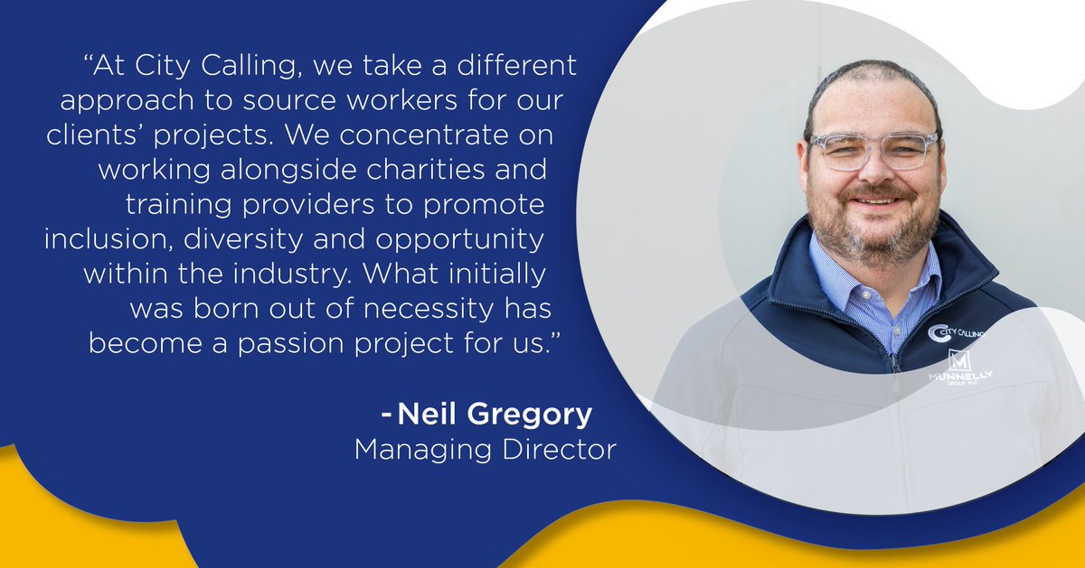 Our approach to sourcing workers you need focuses on your local area, provides an audit trail and supports your Section 106 commitments. 

Get in touch with Neil Gregory today, to discuss the value we bring to your workforce challenges. 
☑ email - neil.gregory@citycalling.com