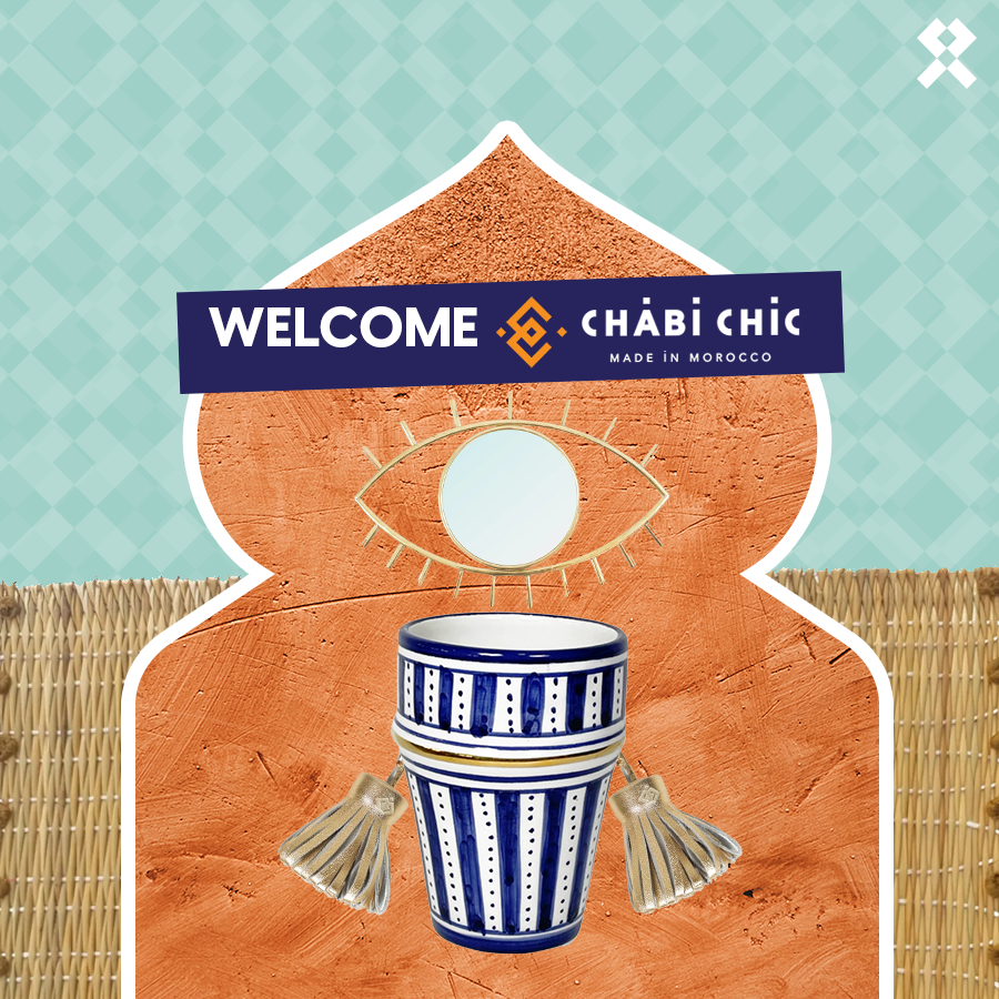 WBC_ma's tweet photo. @WBC_ma  souhaite la bienvenue à ses nouveaux partenaires, Chabi Chic, les As de l’artisanat traditionnel.
Bienvenue à eux parmi nous, et bienvenue à nous dans leur monde magique.

#chabichic #WBC #agencedigital #newclient #partenership https://t.co/rfNxW7eJTn