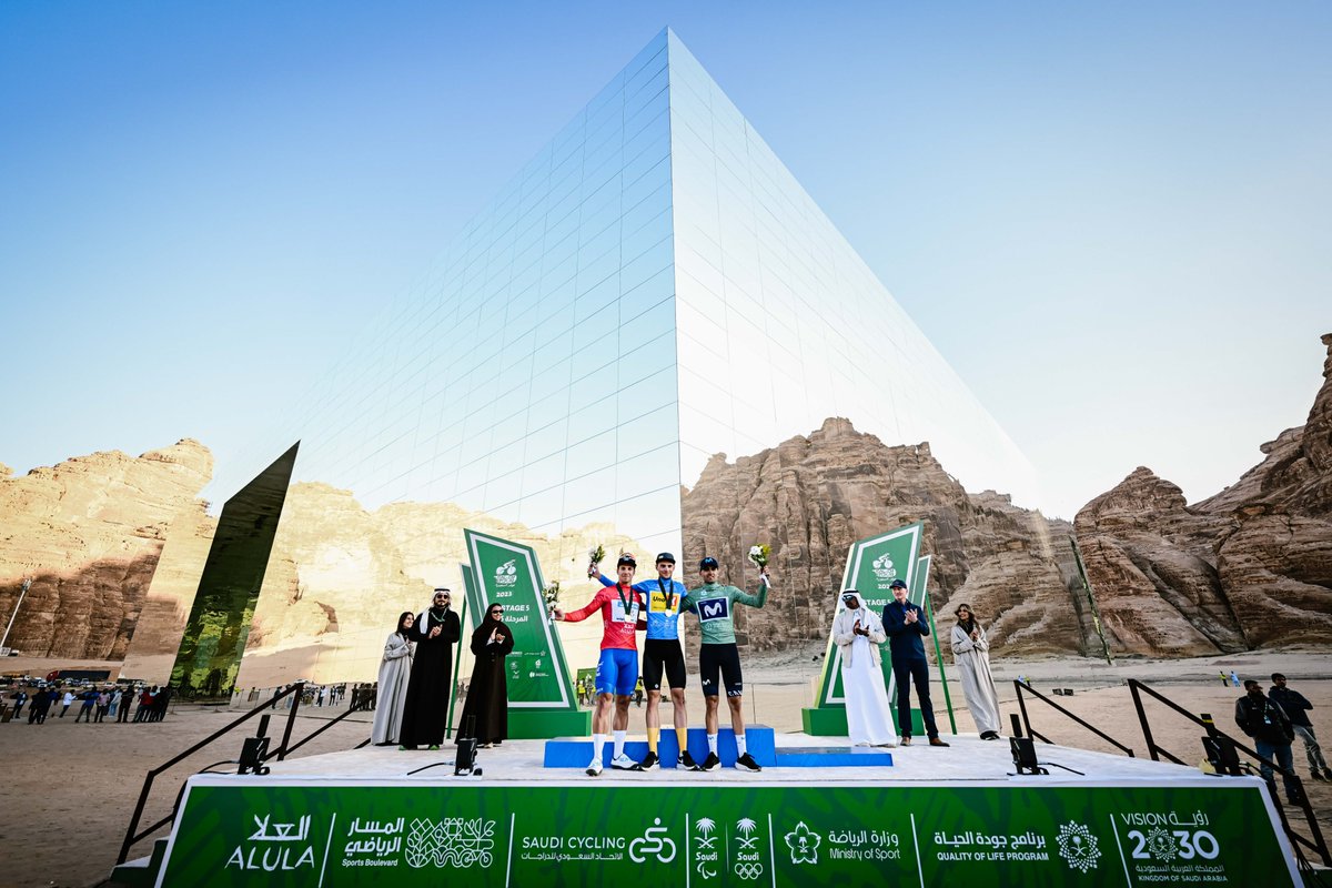 Congratulations to the winners 🏅
A fabulous ending for an amazing tour that will be immortalized at the heart of history with a Saudi imprint where we are all proud of its success. 
 
#Sports_Boulevard
#SaudiTour 2023