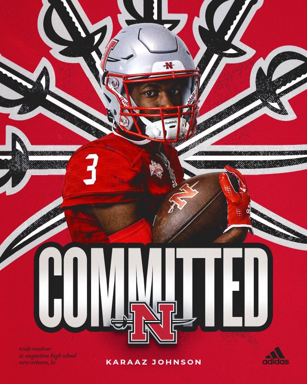 AkeiaEncalade's tweet photo. I never tweeted when he committed which was back a few months ago nor did I when he signed which he did in December. He chose to not to do the ceremony because he wanted his people there and they only allowed parents at the time. NSU Harvard on the bayou @CoachYACJohnson @KaraazJ https://t.co/EHvgVfn4E8