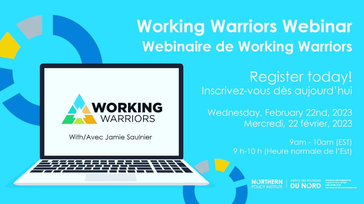 warriorsatwork's tweet photo. Hello people. If you're interested in learning more about Working Warriors &amp; the work we do in the diversity &amp; inclusion,  join free webinar on Feb 22 @ 9:00am @NorthernPolicy 
Register: " https://t.co/NAq5ewqG0I "

#humanresources #corporatesocialresponsibility #indigenouspeople https://t.co/8j6u0fD2q2