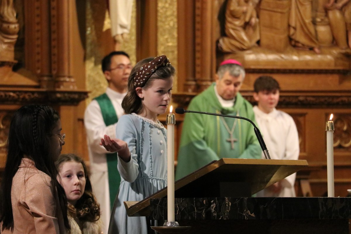 While Catholic Schools week had a bit of a ice interruption, there was still celebration that took place!