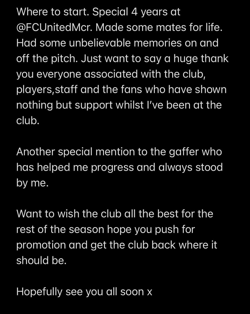 <a href="/FCUnitedMcr/">FC United of Manchester 🟥⬜⬛</a> ❤️