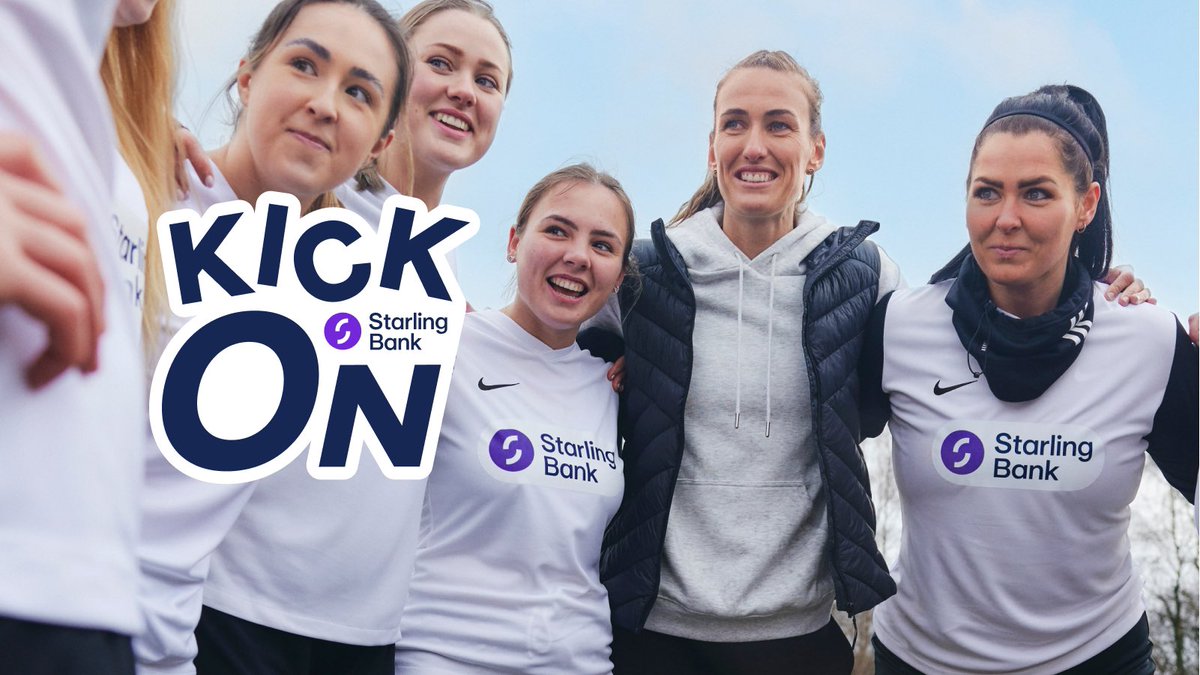 #AD I'm so excited to be supporting Kick On with @StarlingBank! They have partnered with @Gift_of_Kit to help grow the women and girls’ football community. Clubs and schools can apply for FREE football kit and coaching vouchers. T&Cs apply. Apply here: bit.ly/KickOnWithJill