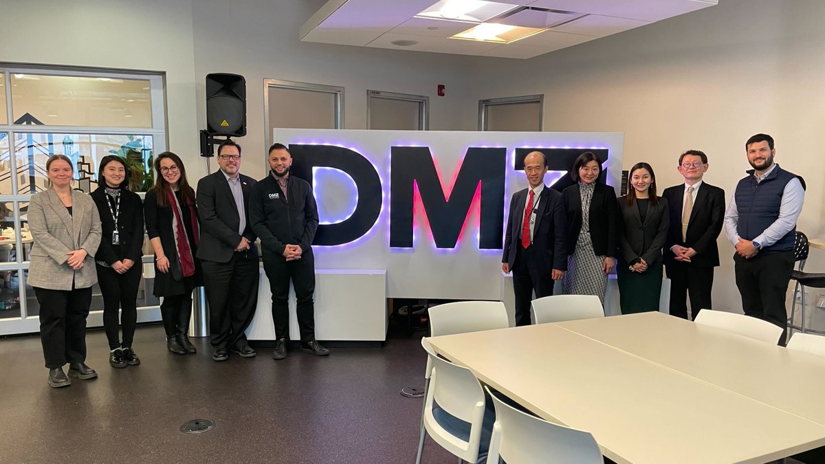 It was great to welcome Kenichi Kawamoto, President of <a href="/JETRO_ofp/">JETRO Open for Professionals -Work in Japan</a> New York, to <a href="/TheDMZ/">The DMZ</a> this week.

With our mutual interest in connecting businesses with the necessary resources to facilitate growth and expansion, we eagerly look forward to future collaborative opportunities!