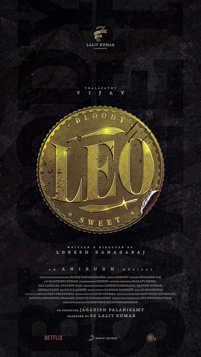 LinkInMedia1's tweet photo. #Leo 
@Dir_Lokesh  @SonyMusicSouth https://t.co/D3AeyczgmG