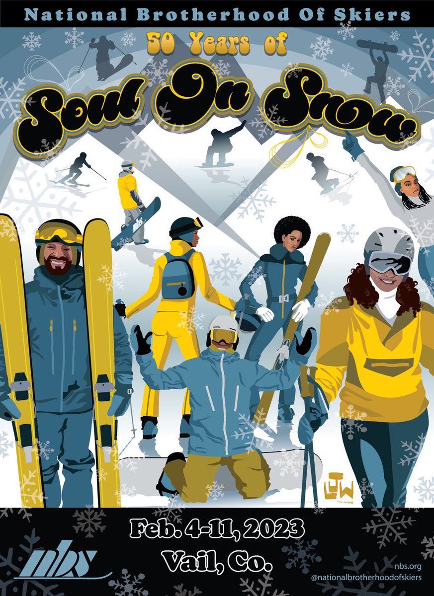 BlackGirlsHike's tweet photo. Black Ski Week in Vail, Colorado! #soulonsnow https://t.co/u7yMy0BTNq