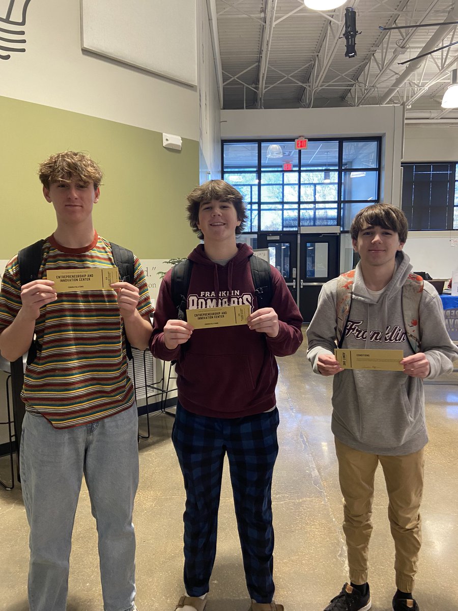 WcsEic's tweet photo. Who has their Golden Ticket to the EIC? #CreateYours @wcsCCTE @wcsBHS @wcsFHSsp https://t.co/GUthYN1P57