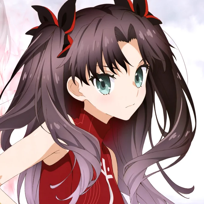 And happy birthday to her relative, Rin Tohsaka from Fate/Extra, on February 4! 
