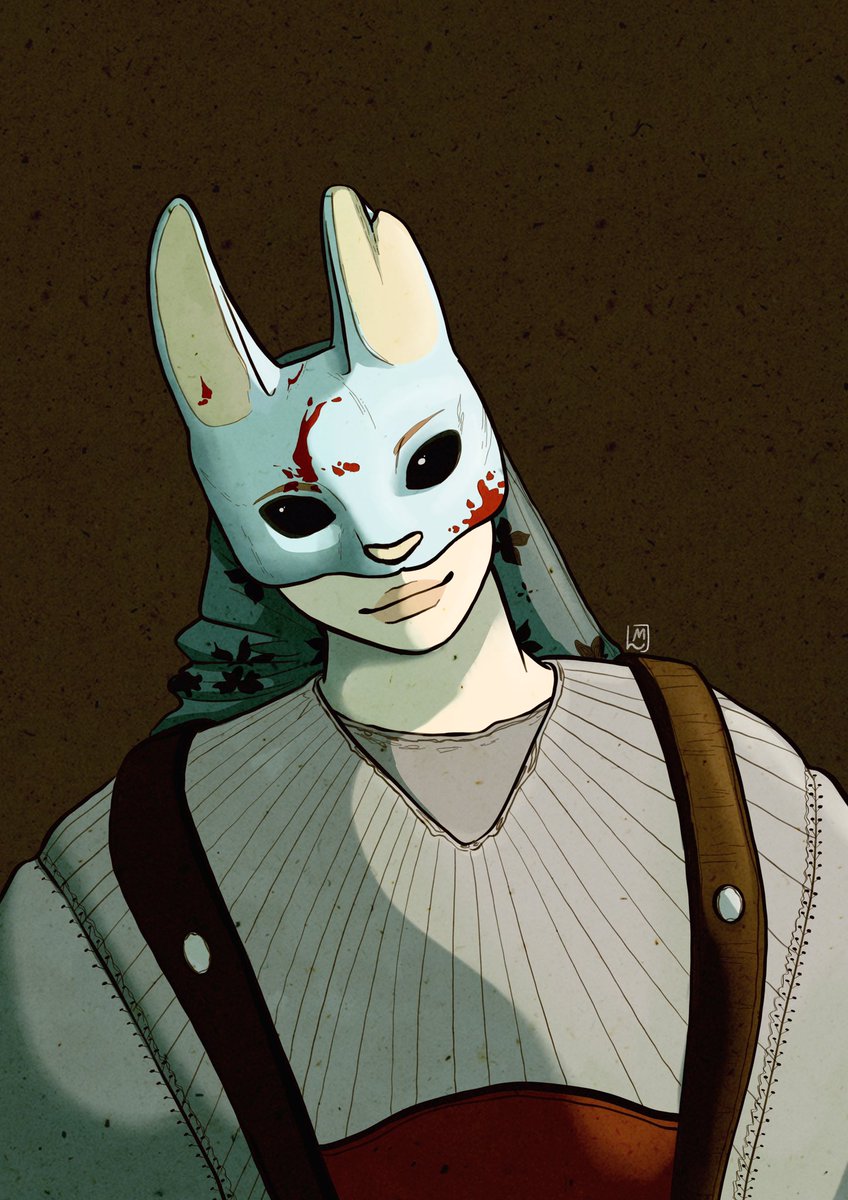Sometimes you just have to draw one of your favourite dead by daylight killers 😊 i just think bunny is neat