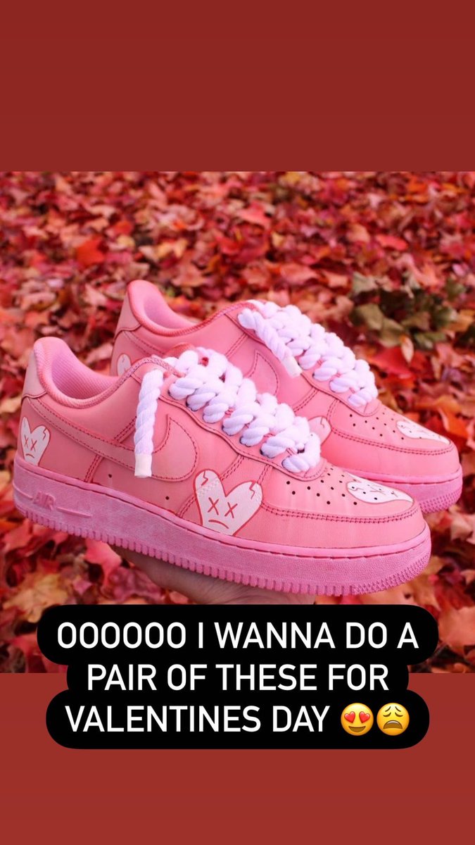 Valentine’s Day shoes ❤️
Let me kno if you want to get them done?