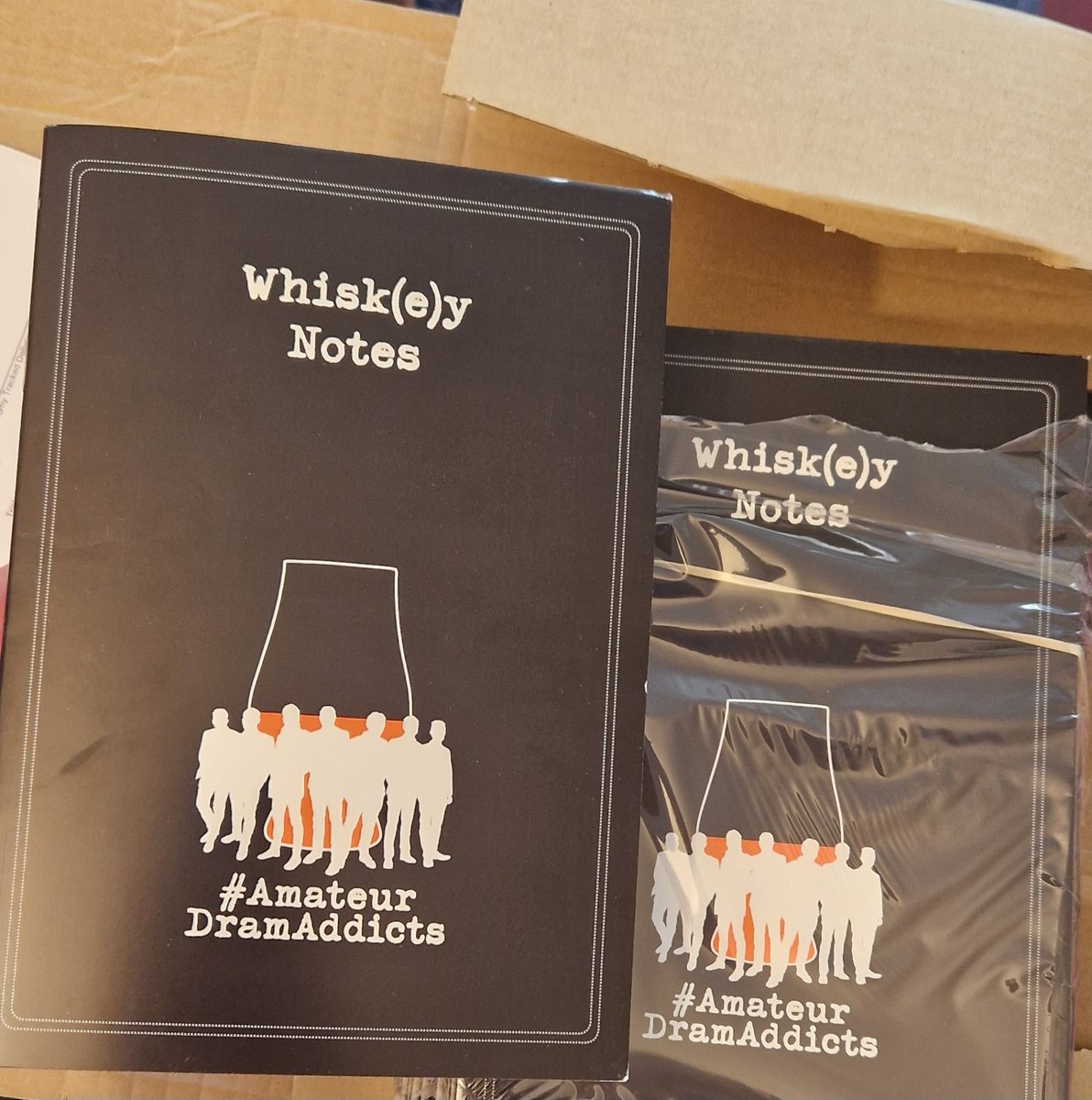 ADramaddicts's tweet photo. A big thanks to @DigitalPrint101 for the easy, quick and high quality tasting notebooks that they've printed for us.
This is the second batch we've had produced and we think the quality is better than the previous company.
Cheers!
#Whisky
#Whiskey
#TastingBook
#GoodPricing https://t.co/0rAQaPxYZC
