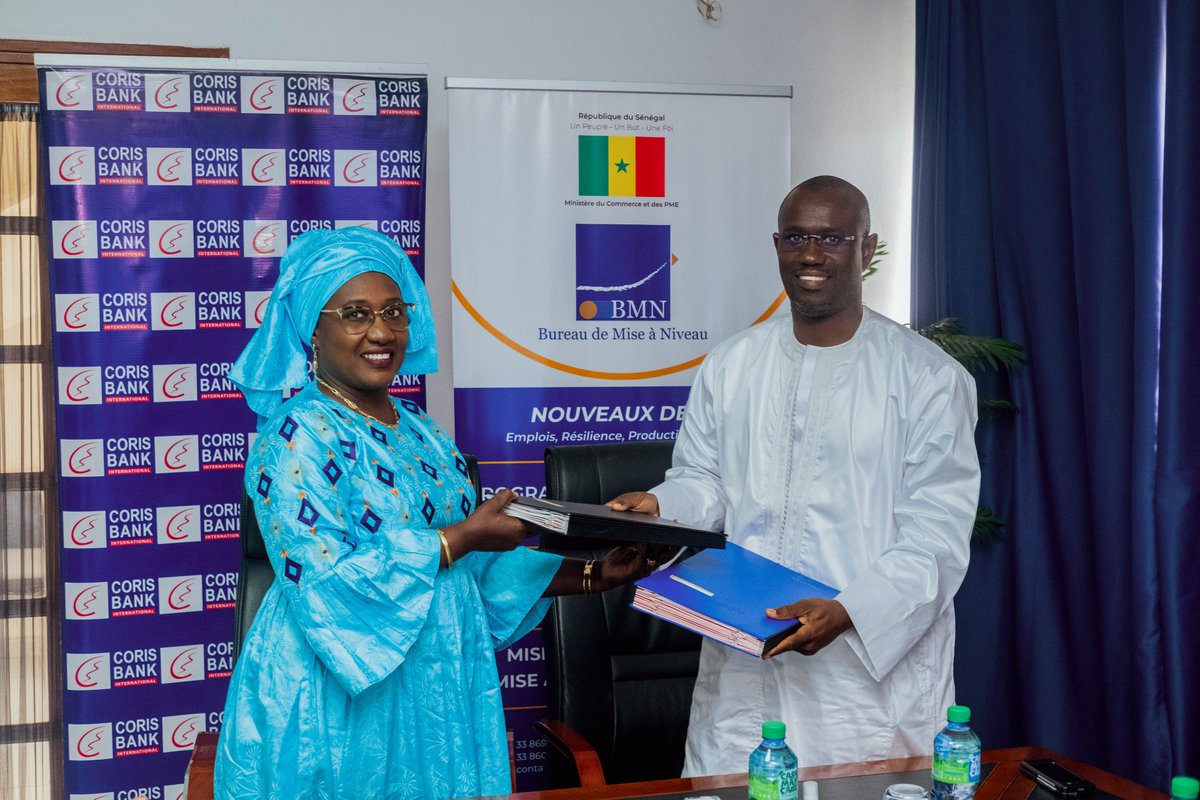 BMNSenegal's tweet image. Le @BMNSenegal et @cbisenegal  ont signé, ce vendredi 03 février 2023, une convention de partenariat en vue d’accompagner les PME-PMI dans leur mise à niveau et la maîtrise de la 
croissance, phase délicate dans la vie d’une entreprise. 
#entreprises #partenariats #tekkifii