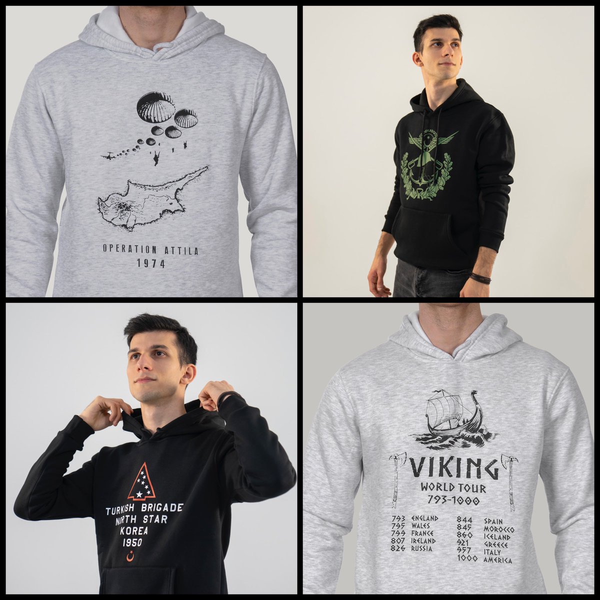 📣 YENİ ÇEKİLİŞ 🎁

👉🏻 Bu tweet'i RT edip hesabımızı takip eden üç kişiye seçmiş olduğu bir hoodie'yi hediye ediyoruz!