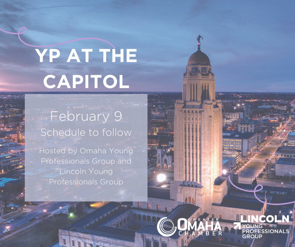 📣 just under one week for YP at the Capitol! Join us for coffee networking with local senators, a fun hands on policy activity, and more! Get registered: lincolnypg.com/events