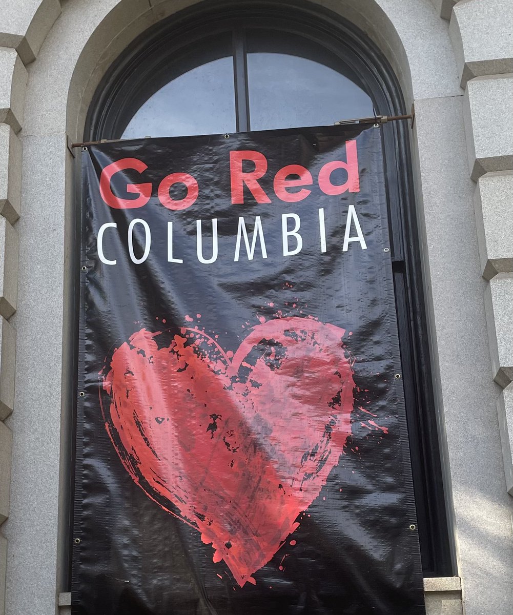 CityofColumbia's tweet photo. Join us as we celebrate Go Red Columbia Day❣️Visit City Hall today at 12 p.m.
#GoRedColumbia #WearRedDay https://t.co/FrFfKZnMML