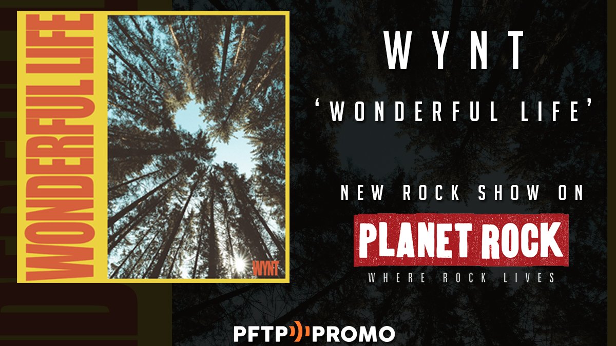 A big thank you to <a href="/PlanetRockRadio/">Planet Rock</a> and Wyatt Wendels for adding "Wonderful Life" by <a href="/Wyntband/">WYNT</a> to the New Rock Show playlist. Catch the band live on Sunday at Winter's End Festival, and starting Monday on Planet Rock Radio from 10pm.