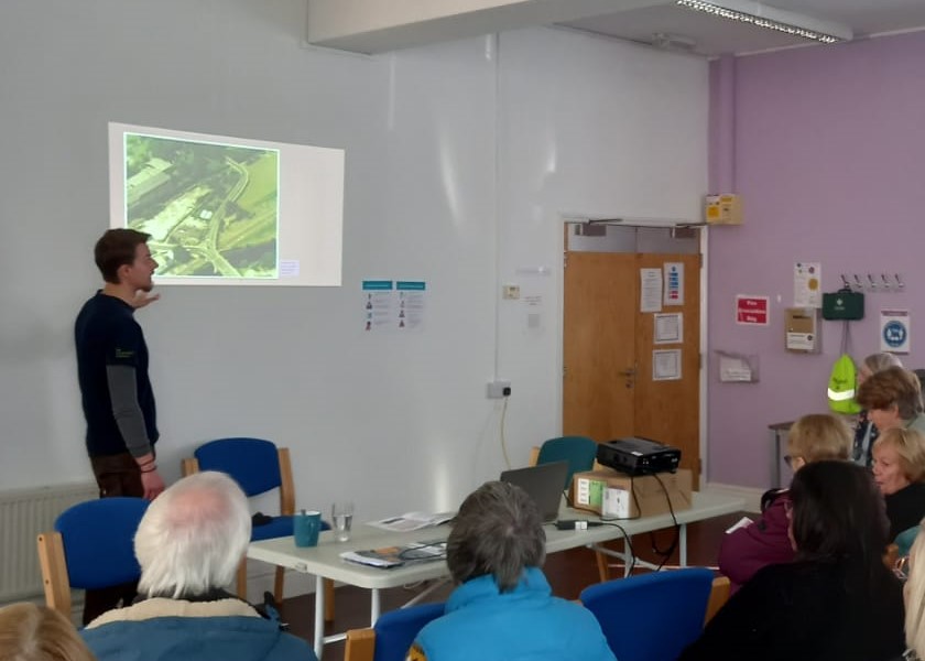 TCVGreenGymLds's tweet photo. This week we talked about the history of the Hollybush farm site at Pudsey wellbeing charity. We had a lovely chat about memories of the site and how they've interacted with Hollybush over the years. #communitygroup #JoinInFeelGood #walkinggroup #leedshistory @TCVtweets https://t.co/YeoxqnJXNe