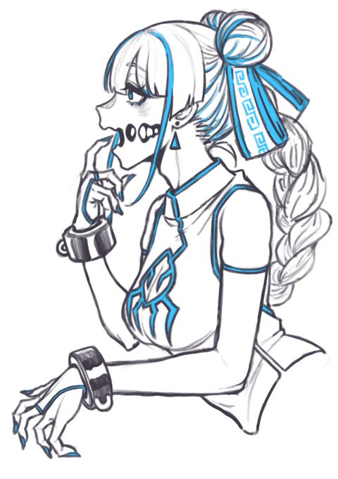 口はガパッと開きます 