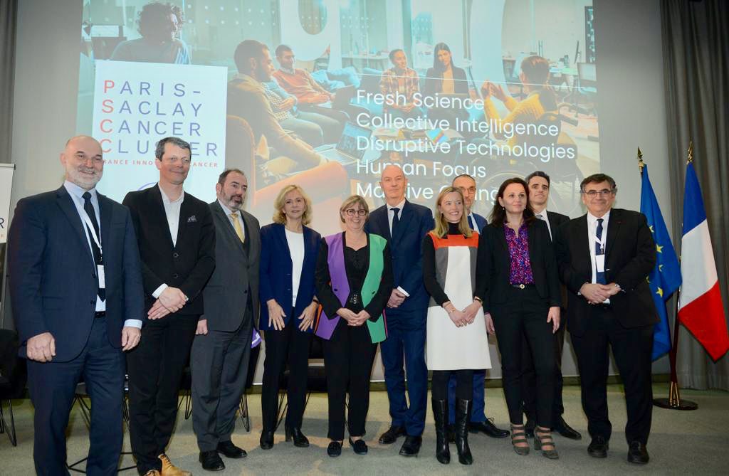 DerveloyA's tweet image. Ravie de célébrer avec nos partenaires, le lancement opérationnel du Paris Saclay Cancer Cluster, en présence de @FrcsBraun, @sretailleau, @RolandLescure &amp;amp; @vpecresse.
Soyons fier de notre ambition en oncologie pour les patients &amp;amp; la 🇫🇷! #SanofiFR