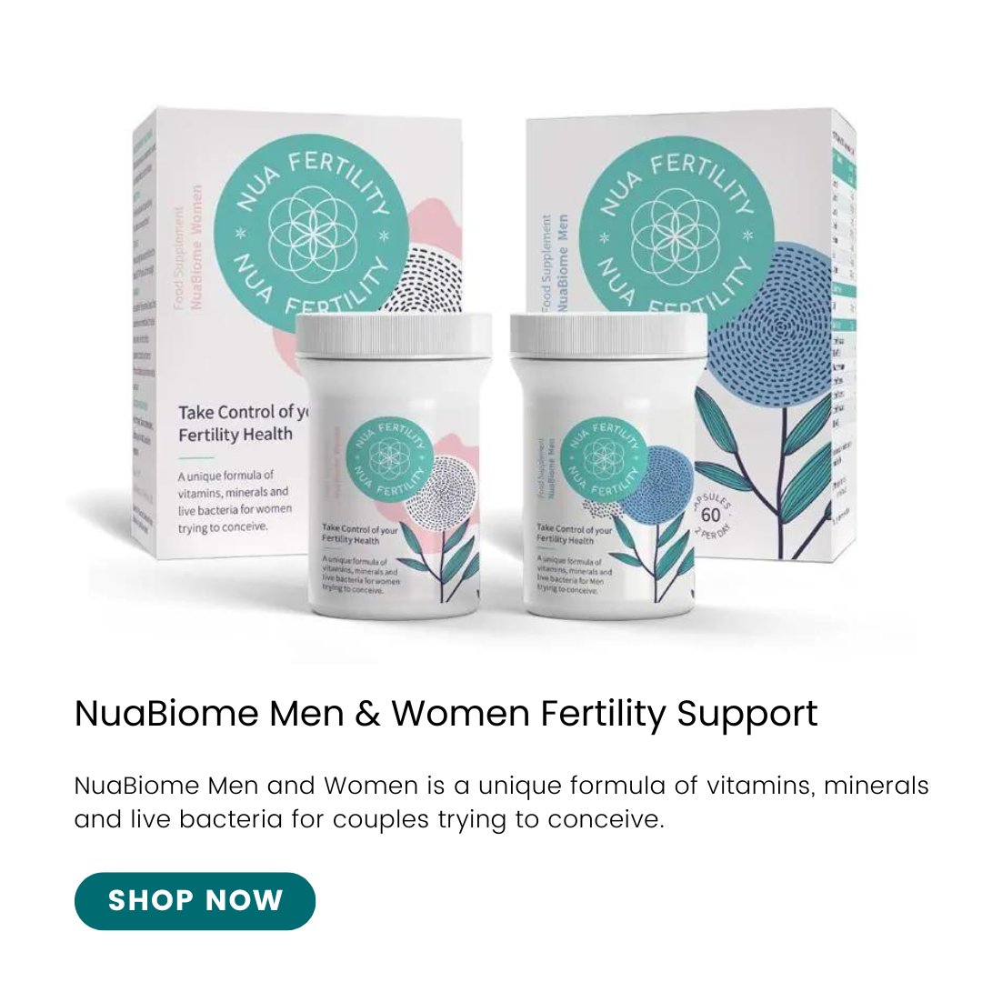 On average, 40% of fertility issues can be attributed solely to the female, 40% solely to the make, and 20% to a combination of both partners. Together - Take control of your fertility health. #nuabiome #nuabiomemen #nuabiomewomen #nuabiomeforcouple #fertilitysupport