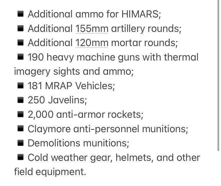 [情報] 美國22億鎂軍援禮包內容公布