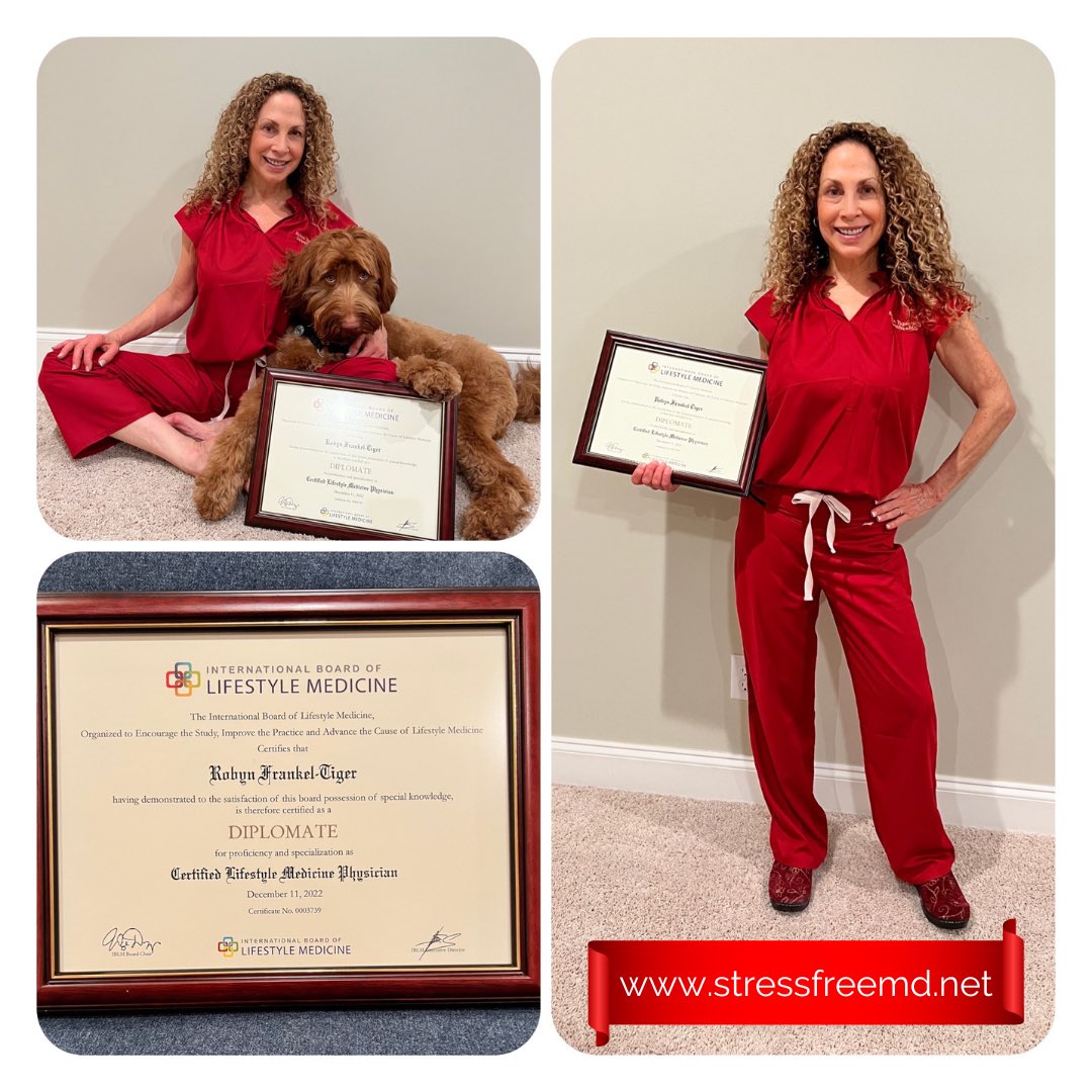 Triple 🎉🎉🎉

National Women Physicians Day❣️

National Wear Red Day❣️

Board Certification in Lifestyle Medicine❣️

<a href="/ACLifeMed/">American College of Lifestyle Medicine</a>