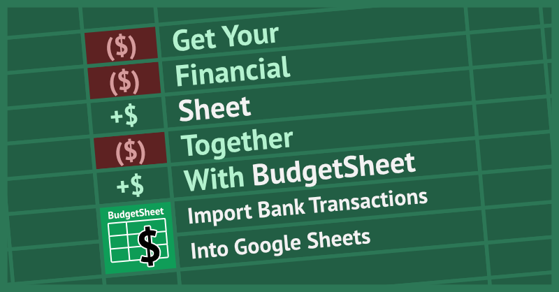 BudgetSheet tweet media