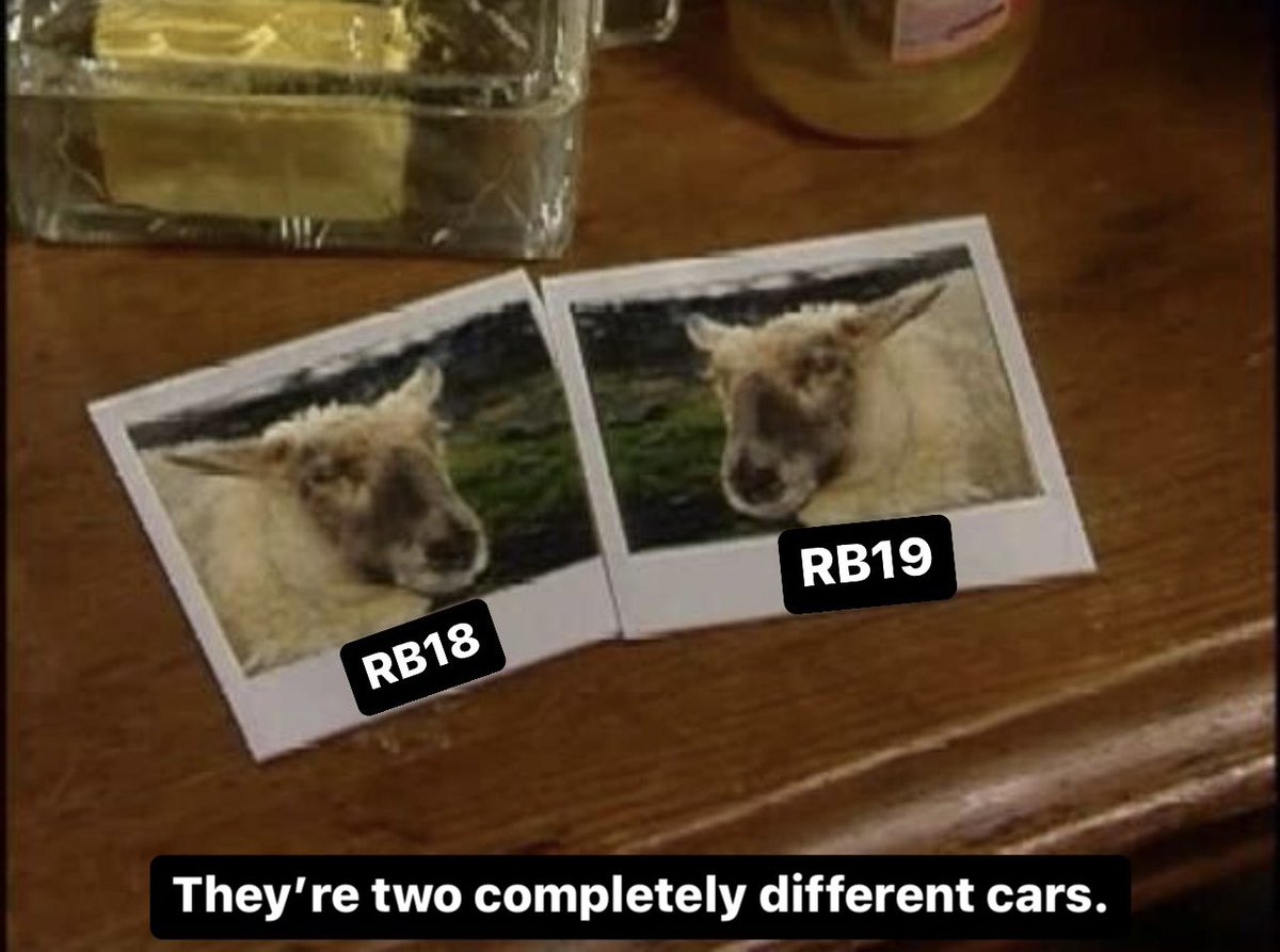 They’re two completely different cars.
#redbull #redbullracing #RB19 #Formula1 #fatherted