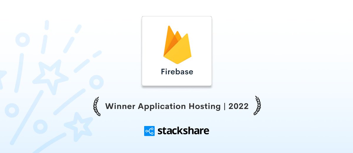 stackshareio's tweet image. 🥇 The Top Application Hosting Tool of 2022:

@Firebase 🔥🥳

stackshare.io/posts/top-deve…

#StackShareAwards #firebase