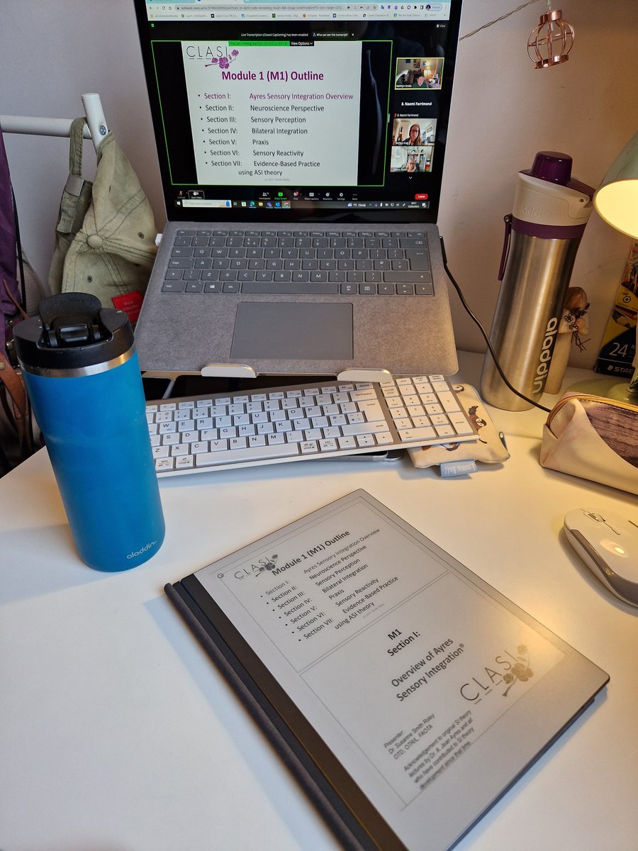 NaomiFarrimond's tweet photo. Back to studying! Day one of @asi_wise CLASI module one. Been a while since I studied the nervous system, delighted I can remember some of it, wishing I could remember more. All set for a deep dive into the Thalamus this weekend! Good day #IAmLearning https://t.co/GoFaKQk09P