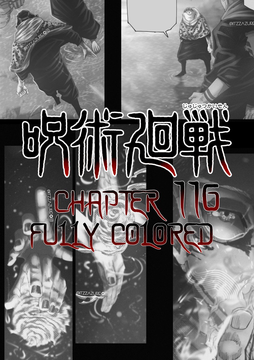 I colored Sukuna vs Jogo
Jujutsu Kaisen Chapter 116 Fully Colored.

cubari.moe/read/imgur/NW1…

Enjoy!

#JujutsuKaisen #呪術廻戦 #JJK