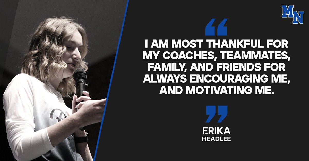 Congratulations to student-athlete Erika Headlee for signing on to play golf at the College of St. Mary!

#RollStangs