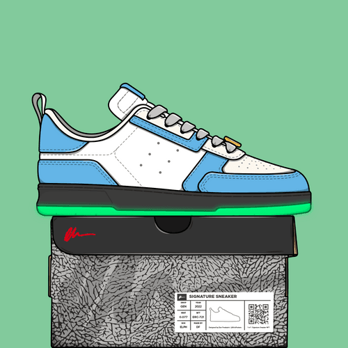 Signature Sneaker #713 bought for 0.06 ETH by MSIG from jpgKenny opensea.io/assets/ethereu…