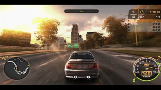 AetherSX2: Need For Speed Most Wanted at 3X res on my S22+. Runs