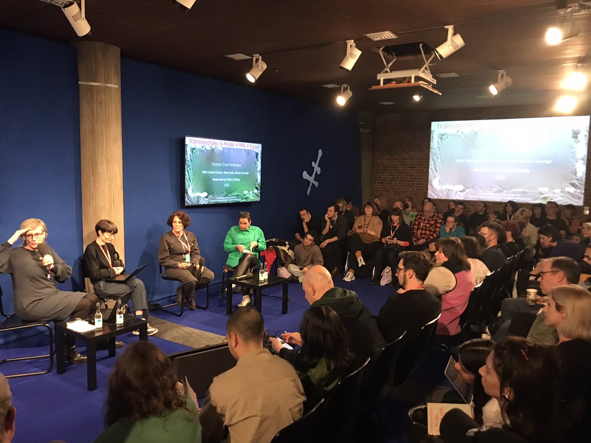 #countercloud #strategies #comrades <a href="/transmediale/">transmediale</a> 🙌🏻