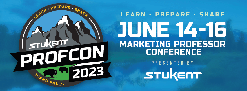 SocialProfJana's tweet photo. Heading to Idaho Falls this summer to be a speaker at @StukentApp ProfCon 2023! My talk is titled " Educating future #socialmedia managers: Placing emphasis on conflict management, audience interpretation, and personal boundaries." https://t.co/qdxyTKjrtV