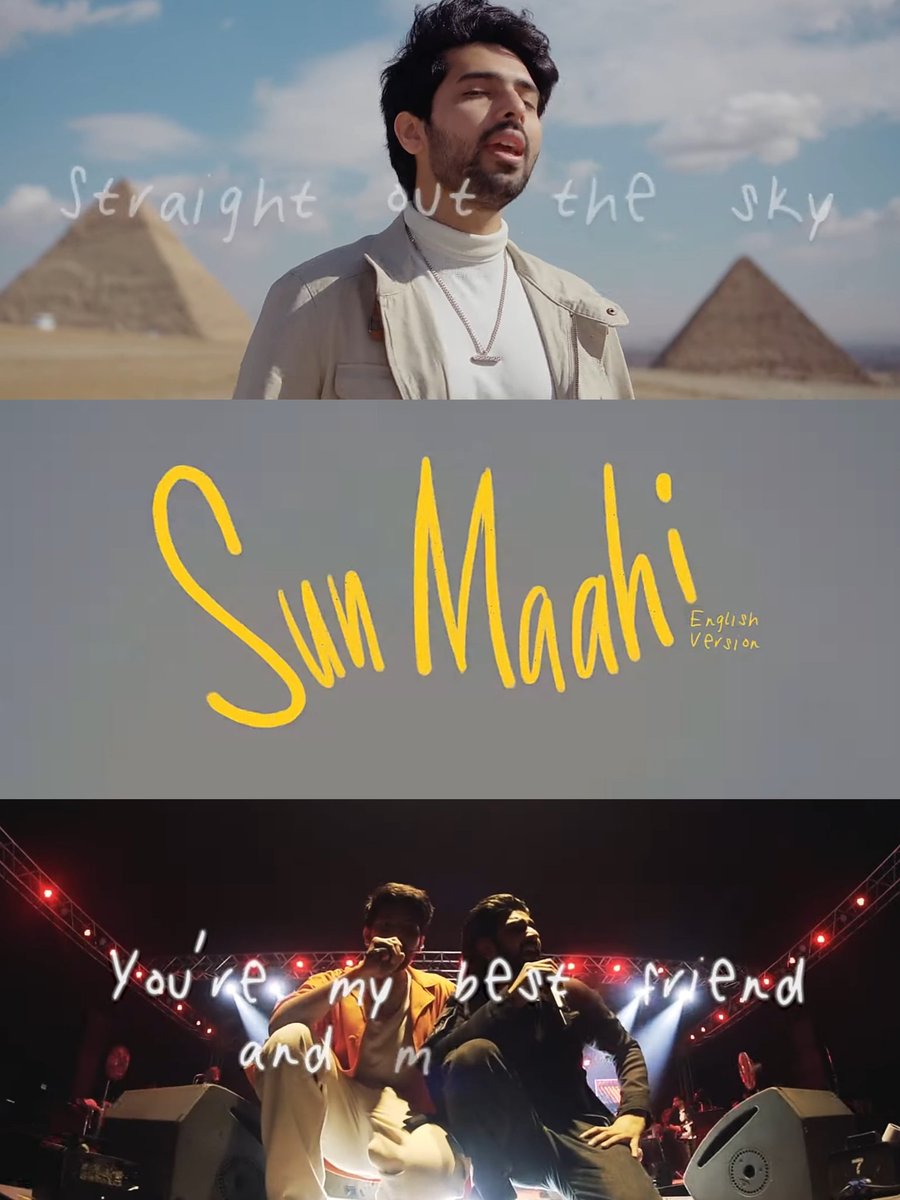 #SunMaahi English Version is too good 🙌✨ @ArmaanMalik22's Voice is so Soulful... Even the video looks SUPERB!! love itt ❤❤❤

#SunMaahiEP #ArmaanMalik