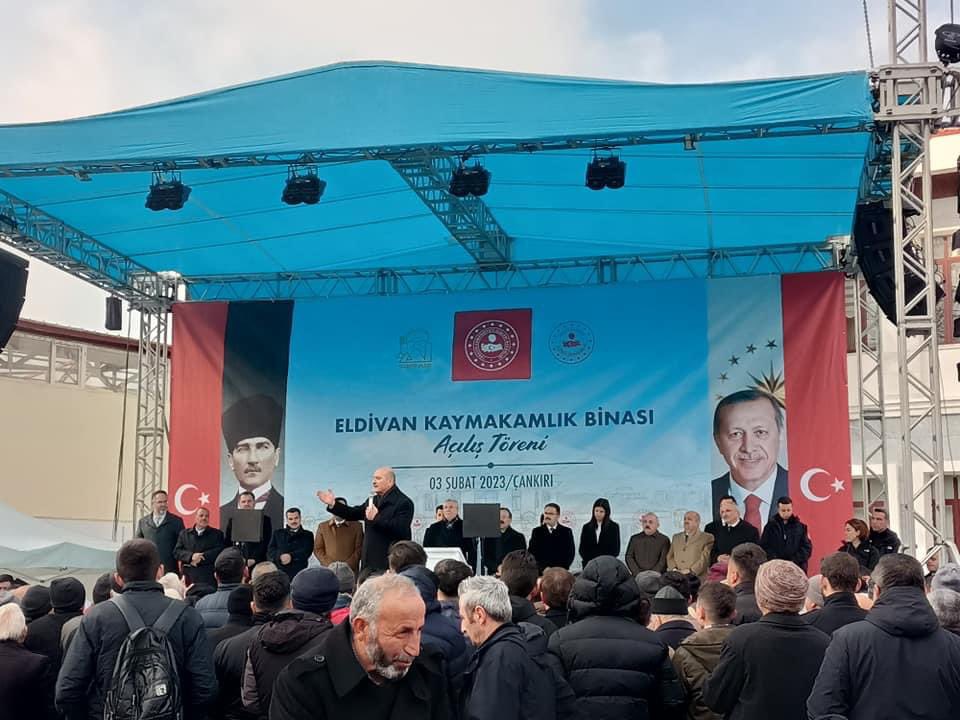 MUSTAFA ÇIBIK (@cibik_mustafa) on Twitter photo İçişleri Bakanımız Süleyman Soylu,Bakan Yardımcımız İsmail Çataklı, Grup Başkanvekilimiz, Milletvekilimiz ,Valimiz ,İl Başkanımız,teşkilatımız ve değerli hemşehrimizin katılımlarıyla Eldivan Kaymakamlık Binası açılışını gerçekleştirdik.
Hayırlı uğurlu olsun.
#TürkiyeYüzyılı 🇹🇷 İçişleri Bakanımız Süleyman Soylu,Bakan Yardımcımız İsmail Çataklı, Grup Başkanvekilimiz, Milletvekilimiz ,Valimiz ,İl Başkanımız,teşkilatımız ve değerli hemşehrimizin katılımlarıyla Eldivan Kaymakamlık Binası açılışını gerçekleştirdik.
Hayırlı uğurlu olsun.
#TürkiyeYüzyılı 🇹🇷