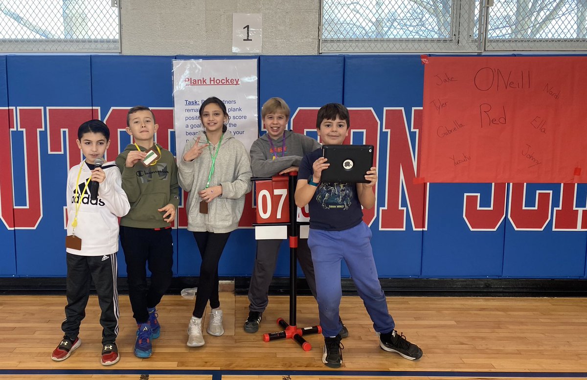5th grade classes participated in our annual “Stanley Cup Tournament.” Congrats to Zaccagnino’s class on winning it <a href="/BernaboOctavio/">Coach Okie</a> @AnneHutchSchool <a href="/Eagle___Nation/">EHS ATHLETICS</a>