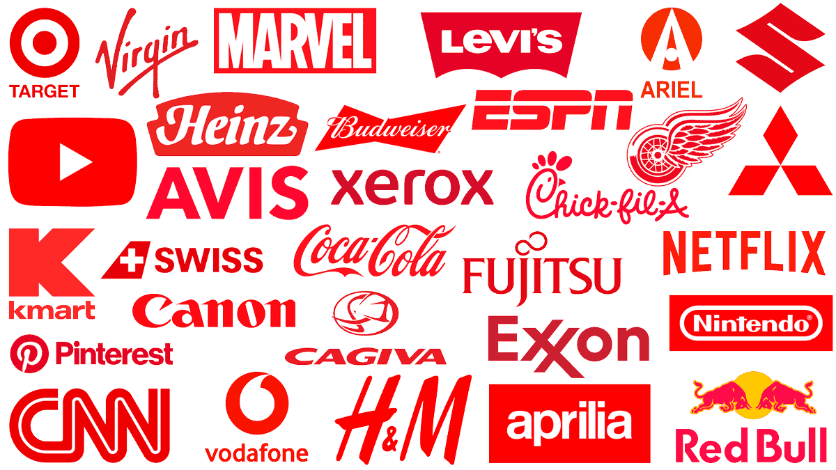 MooreSauda's tweet photo. Today is National Wear Red Day! Is Red the color for your brand? It definitely depends on what type of brand you represent. Here's the top companies who have been successful with red logos. Which one is your favorite? #LogoDesign #MooreSauda

https://t.co/kMgvGYU7At https://t.co/66rBrqP2u1