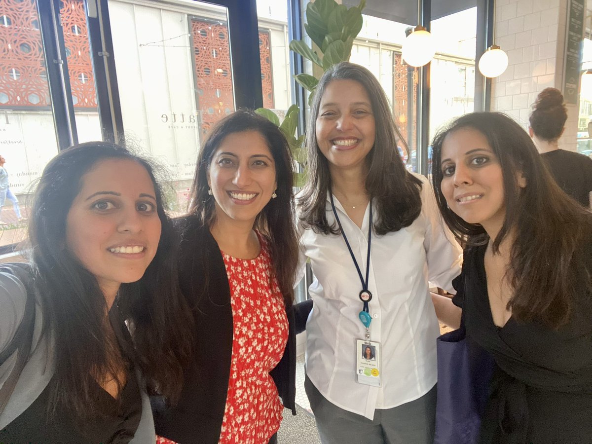 Happy National Women Physicians Day! My 3 favorite mom docs, all in one pic 😍 <a href="/elsiemt/">Dr. Elsie Taveras</a> <a href="/JayaSPradhan/">Dr. Jaya Sarin Pradhan</a> <a href="/PoojaSTandon1/">Pooja S Tandon</a>  #WomenInMedicine