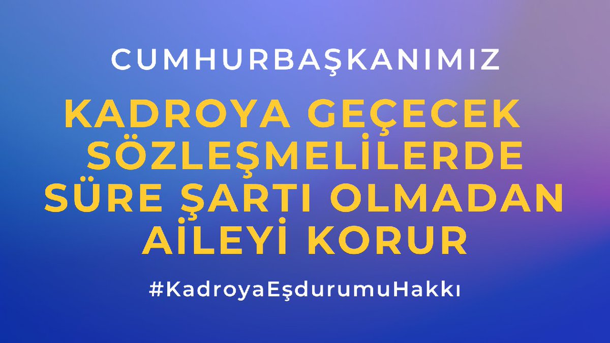 harunsabun's tweet photo. @RTErdogan
@dbdevletbahceli
@TBMMresmi
#KadroyaEşdurumuHakkı https://t.co/uf66sDZRSL