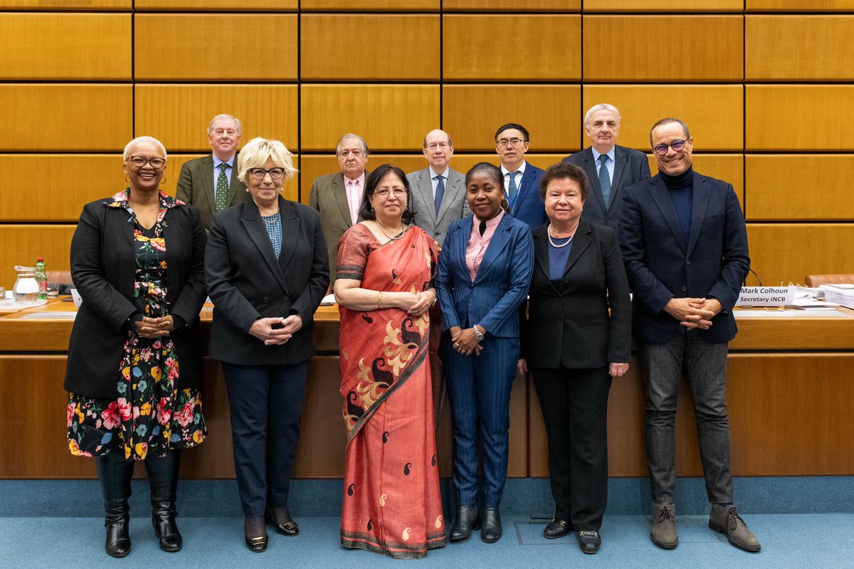 INCB has concluded its 136th session. My thanks to the Members of the Board, and secretariat &amp; conference staff for their work. Looking forward to launching the #INCB 2022 reports on 9 March &amp; to continuing to support States in implementing the drug control treaties #SDG3 #Health