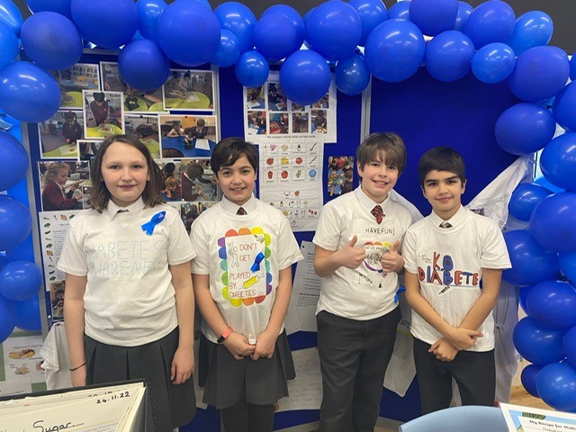BourneTrust's tweet image. Primary, secondary and specialist schools came together today with the NHS to tackle diabetes. Pupils showcased their fantastic fashion designs and learning and listened to expert speakers. #diabetesawareness #strongertogether #learningwithoutborders