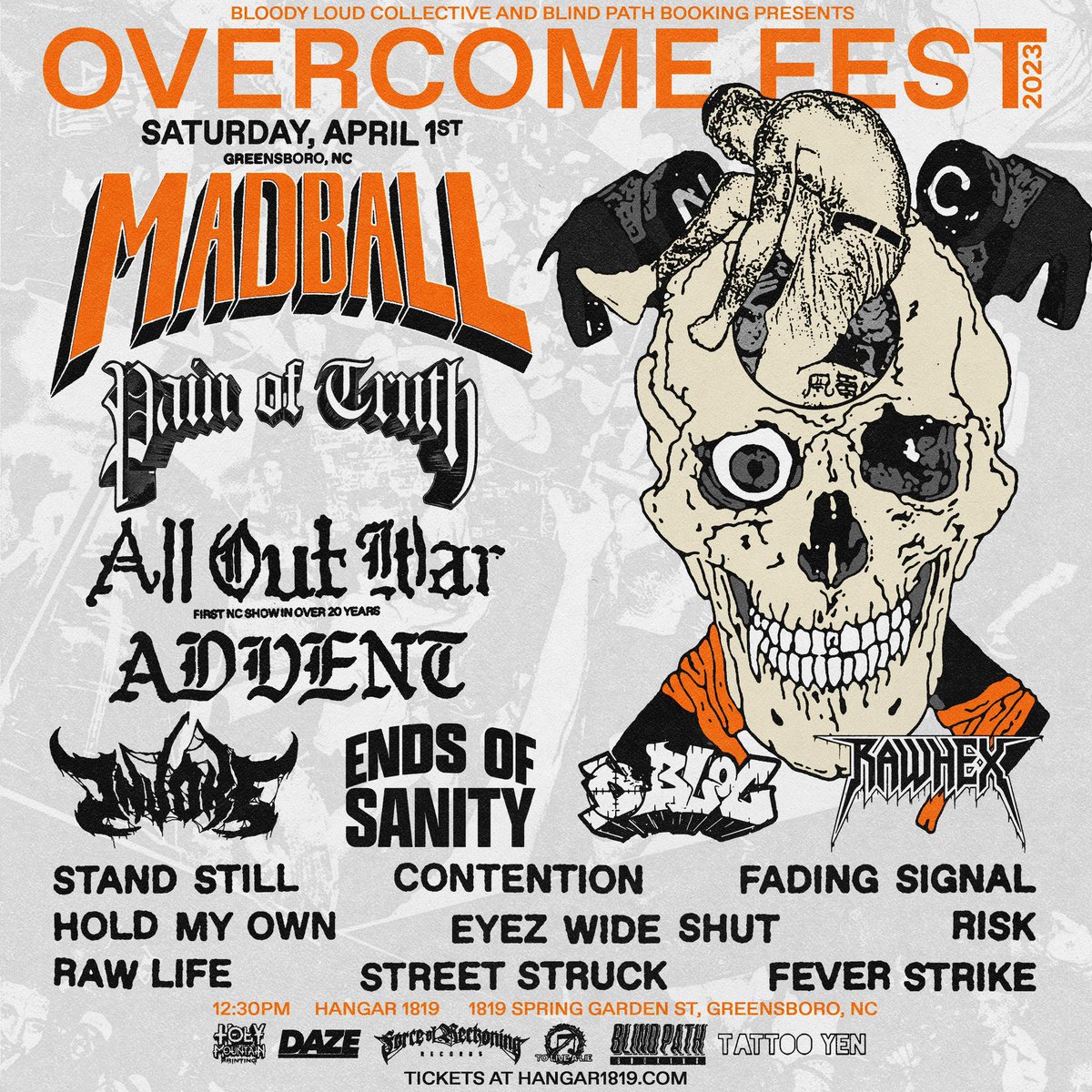 OVERCOME FEST 2023 in NC… no longer you wear the 👑