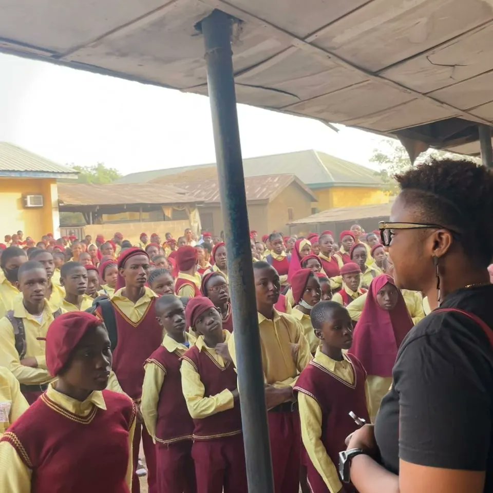 knowtheblocks_'s tweet photo. Pictures from our first career talk in 2023.
At Know the Blocks Maven, we prioritize the enlightenment of young minds👨🎓 about web3 and blockchain technology.
#blockchain #Web3 #career #outreach #KnowtheBlocksMaven #KBM
.
.
.
.
#GetToNote https://t.co/jyZqfy66do